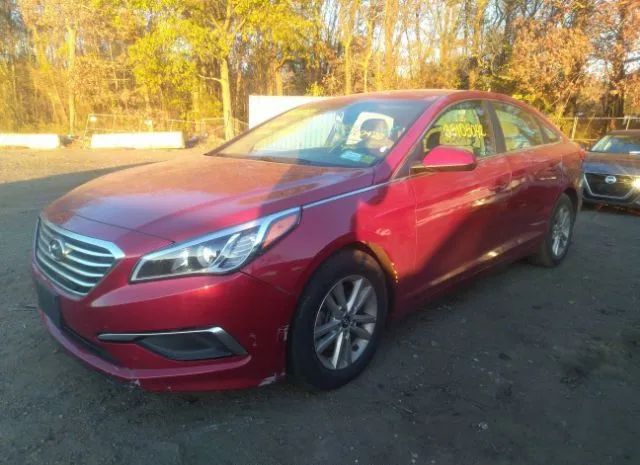 Photo 1 VIN: 5NPE24AF2GH296923 - HYUNDAI SONATA 