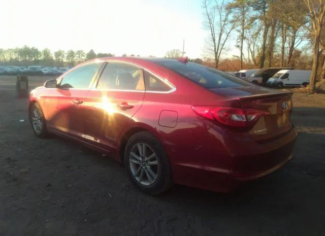 Photo 2 VIN: 5NPE24AF2GH296923 - HYUNDAI SONATA 