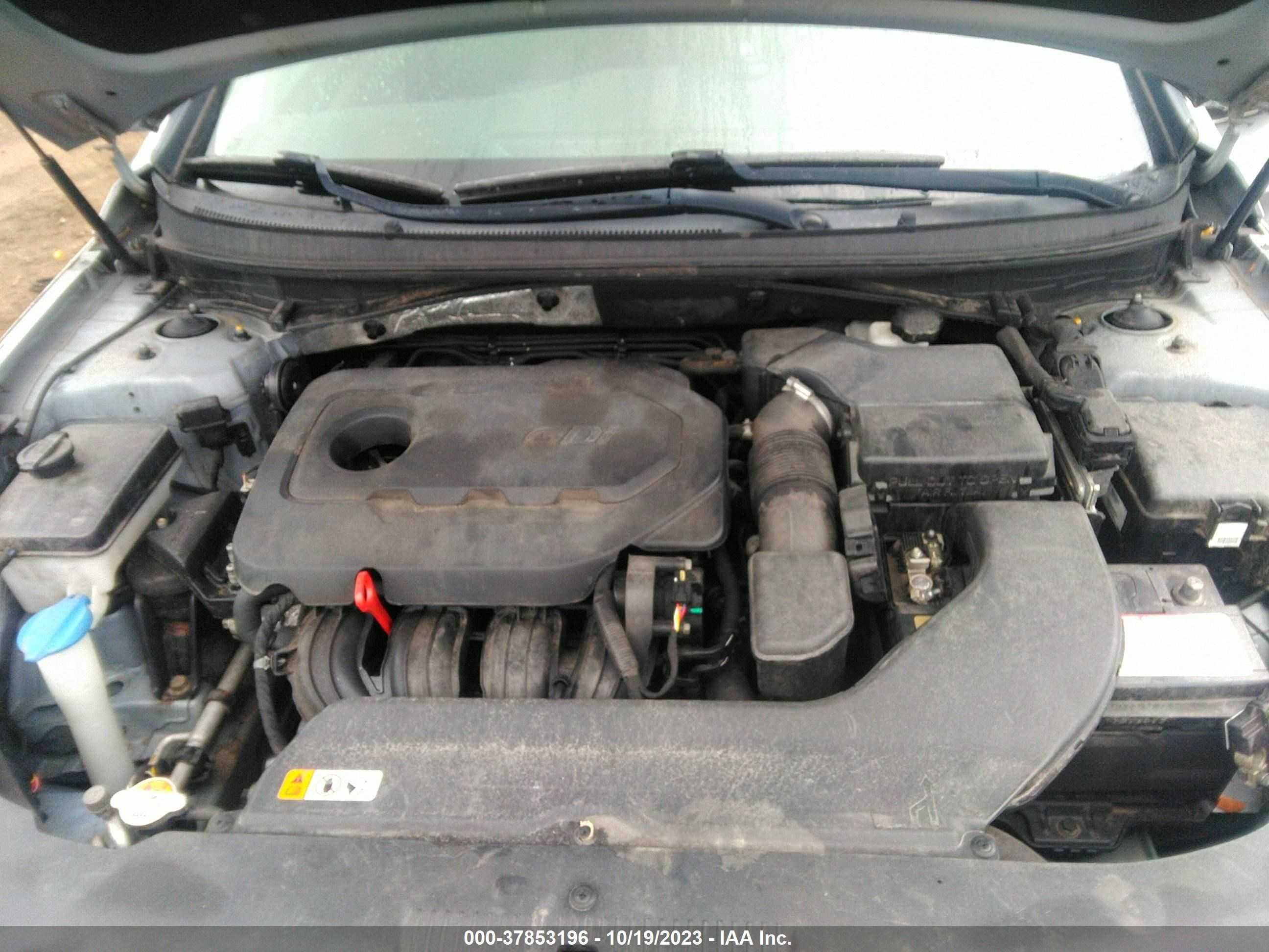 Photo 9 VIN: 5NPE24AF2GH301814 - HYUNDAI SONATA 