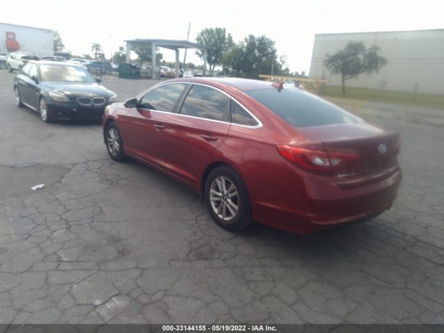 Photo 2 VIN: 5NPE24AF2GH303644 - HYUNDAI SONATA 