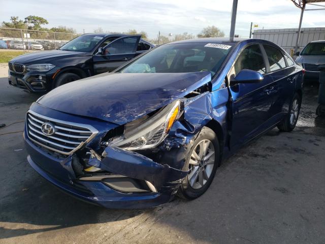 Photo 1 VIN: 5NPE24AF2GH303708 - HYUNDAI SONATA 