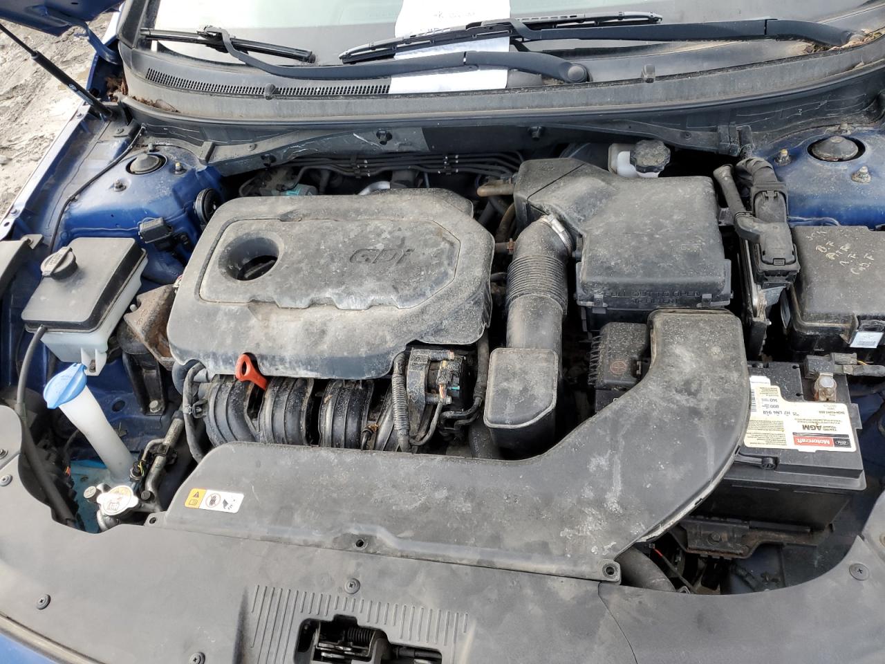 Photo 10 VIN: 5NPE24AF2GH306009 - HYUNDAI SONATA 