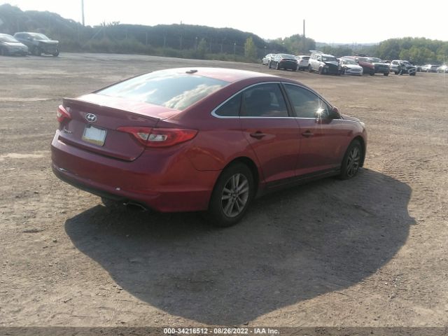 Photo 3 VIN: 5NPE24AF2GH311503 - HYUNDAI SONATA 