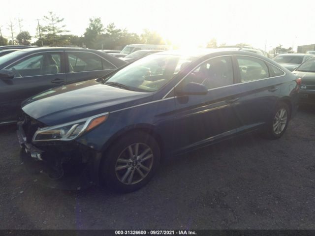 Photo 1 VIN: 5NPE24AF2GH312523 - HYUNDAI SONATA 