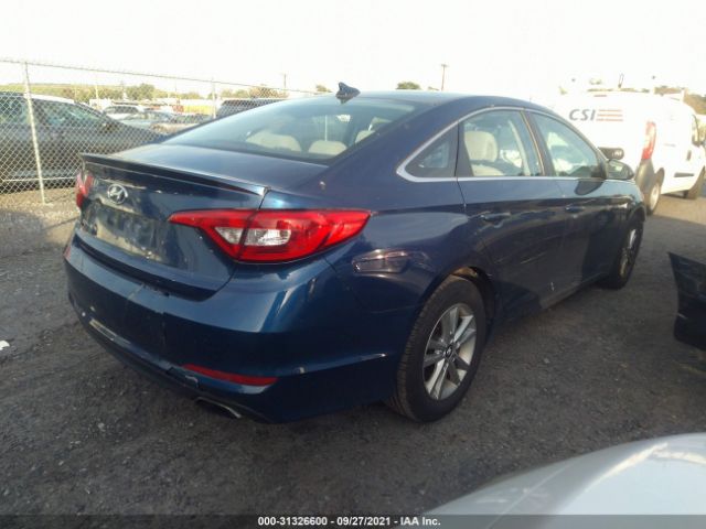 Photo 3 VIN: 5NPE24AF2GH312523 - HYUNDAI SONATA 