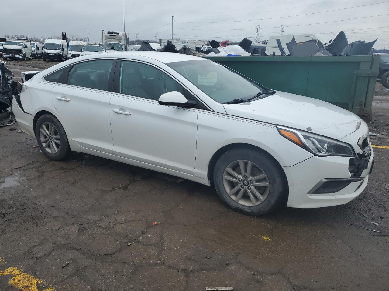 Photo 3 VIN: 5NPE24AF2GH314966 - HYUNDAI SONATA 