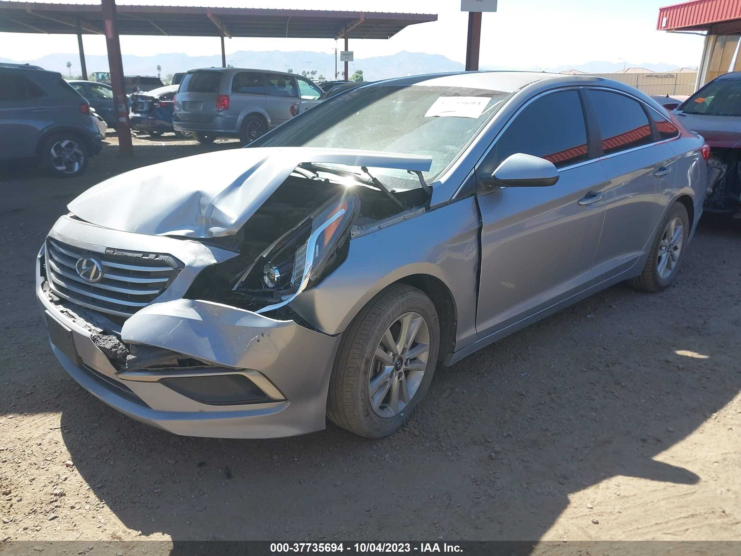 Photo 1 VIN: 5NPE24AF2GH316247 - HYUNDAI SONATA 