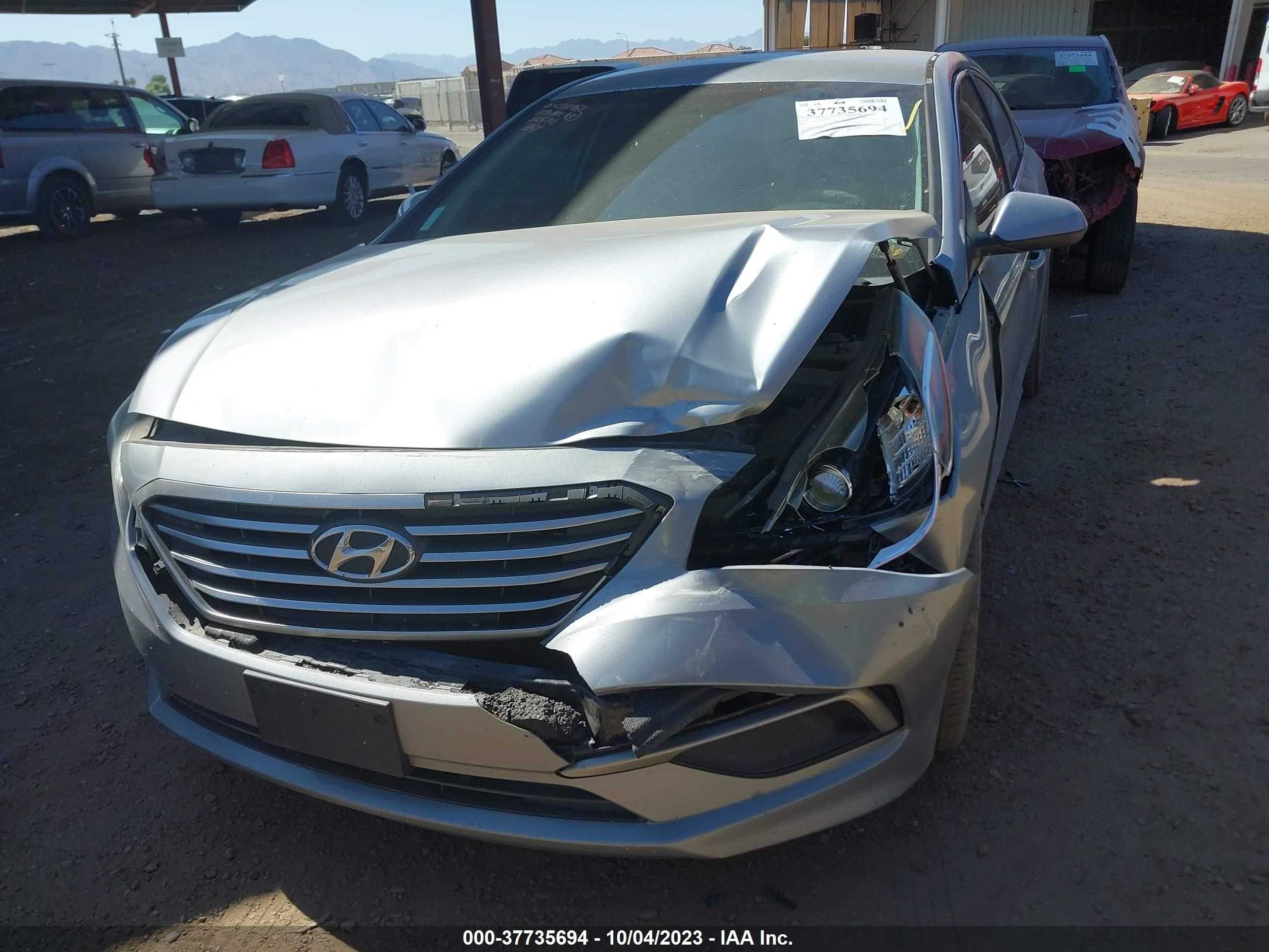 Photo 5 VIN: 5NPE24AF2GH316247 - HYUNDAI SONATA 