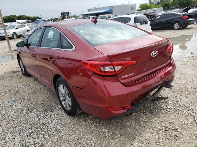 Photo 2 VIN: 5NPE24AF2GH320086 - HYUNDAI SONATA SE 