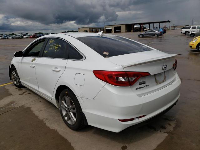 Photo 2 VIN: 5NPE24AF2GH323960 - HYUNDAI SONATA SE 