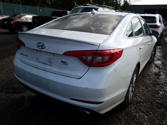 Photo 3 VIN: 5NPE24AF2GH337700 - HYUNDAI SONATA SE 