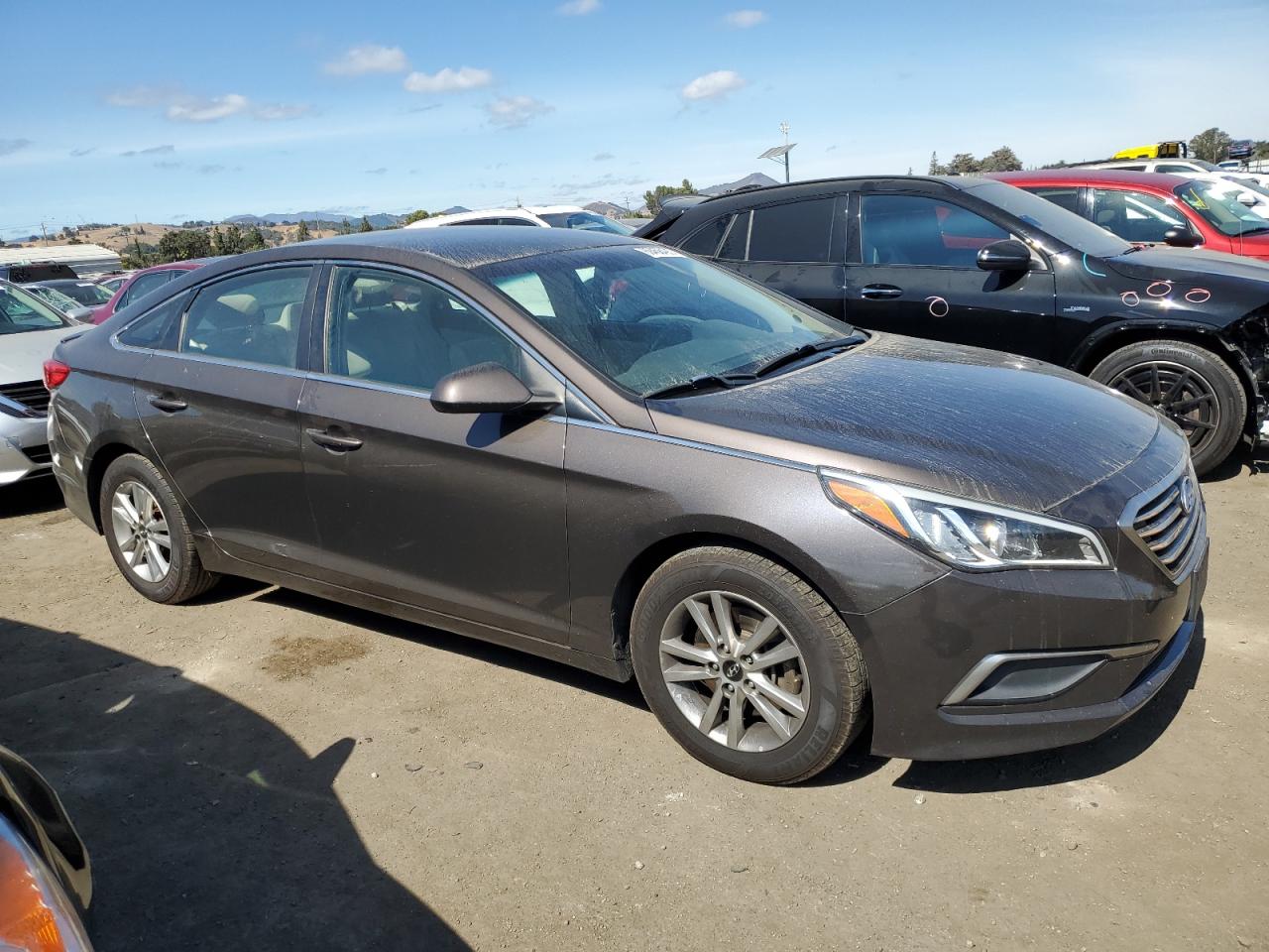 Photo 3 VIN: 5NPE24AF2GH344548 - HYUNDAI SONATA 