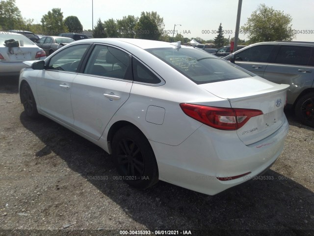 Photo 2 VIN: 5NPE24AF2GH348079 - HYUNDAI SONATA 