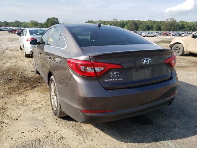 Photo 2 VIN: 5NPE24AF2GH348938 - HYUNDAI SONATA SE 