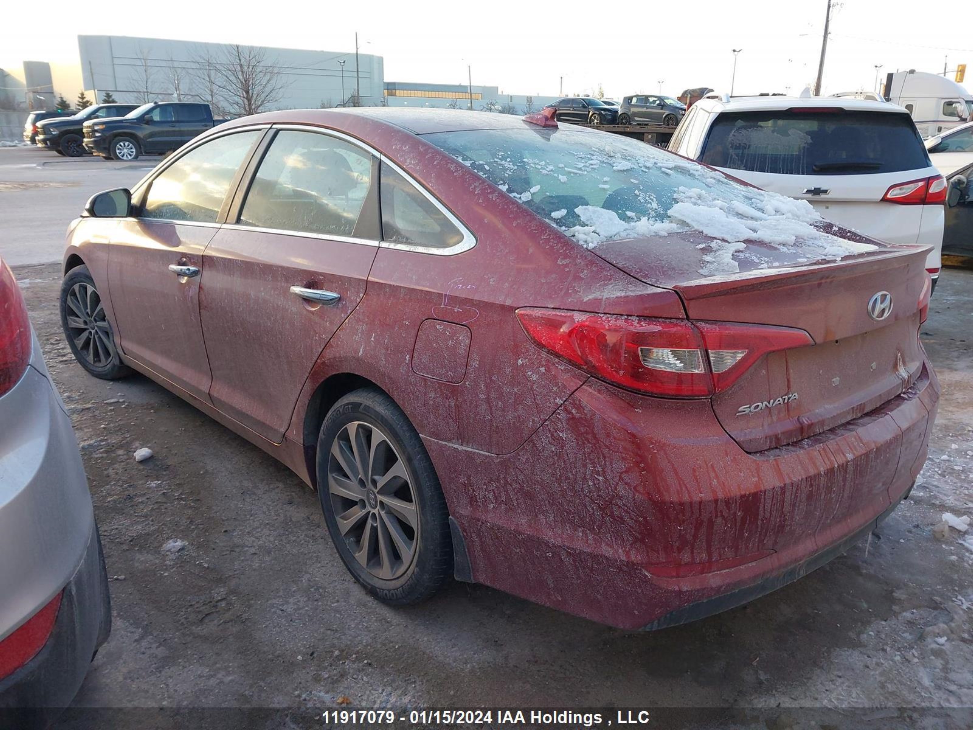 Photo 2 VIN: 5NPE24AF2GH349653 - HYUNDAI SONATA 