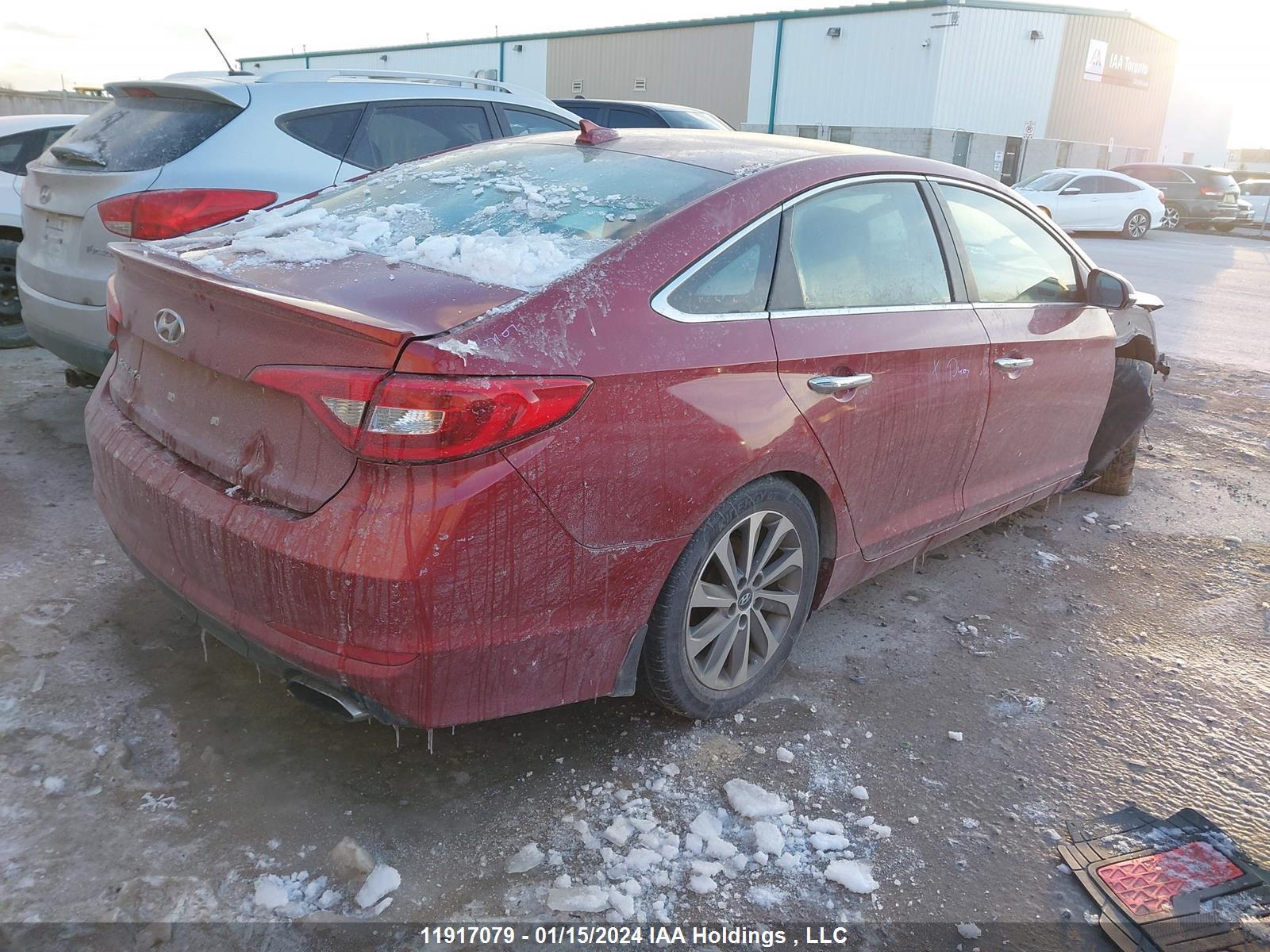 Photo 3 VIN: 5NPE24AF2GH349653 - HYUNDAI SONATA 