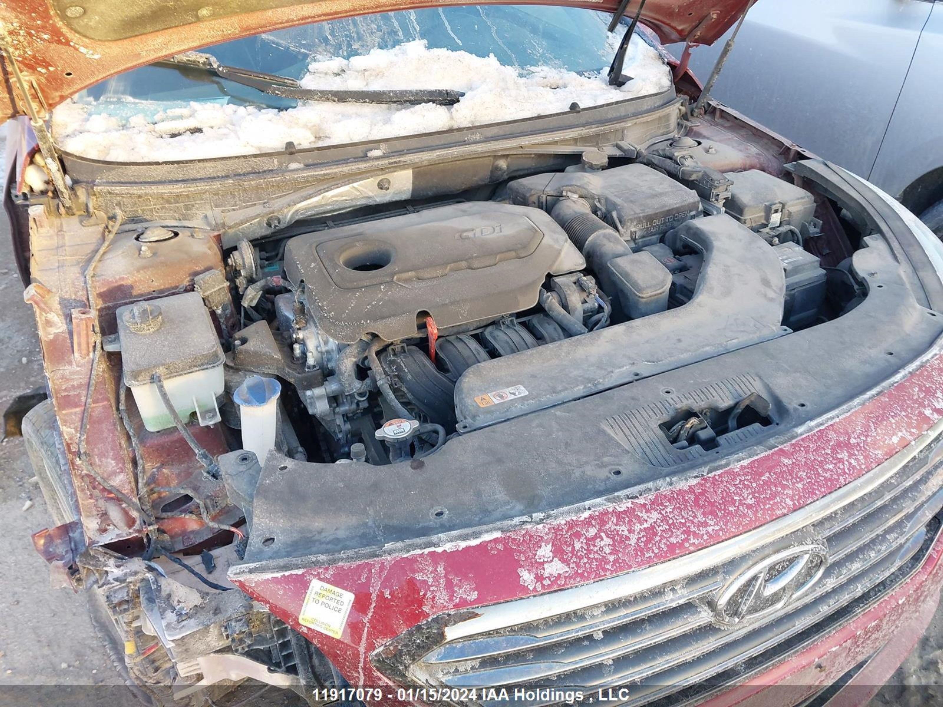 Photo 9 VIN: 5NPE24AF2GH349653 - HYUNDAI SONATA 