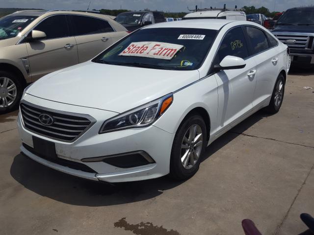 Photo 1 VIN: 5NPE24AF2GH350852 - HYUNDAI SONATA SE 