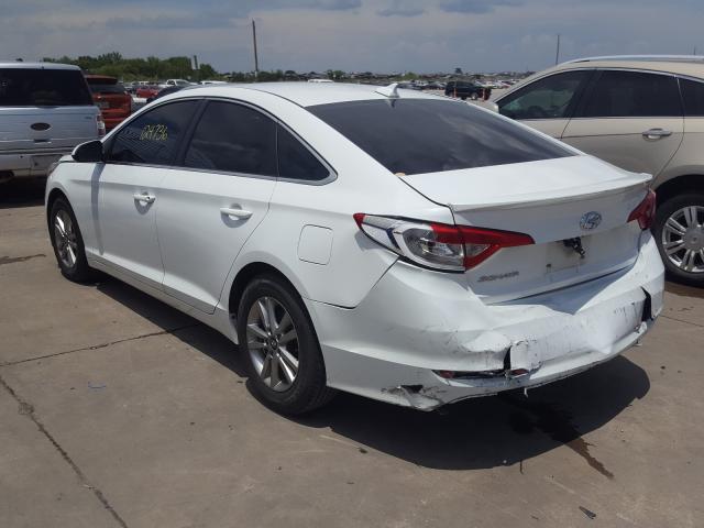 Photo 2 VIN: 5NPE24AF2GH350852 - HYUNDAI SONATA SE 