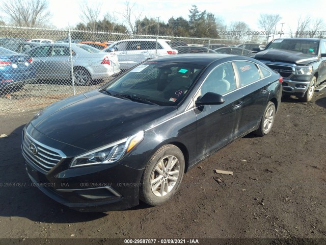 Photo 1 VIN: 5NPE24AF2GH358191 - HYUNDAI SONATA 