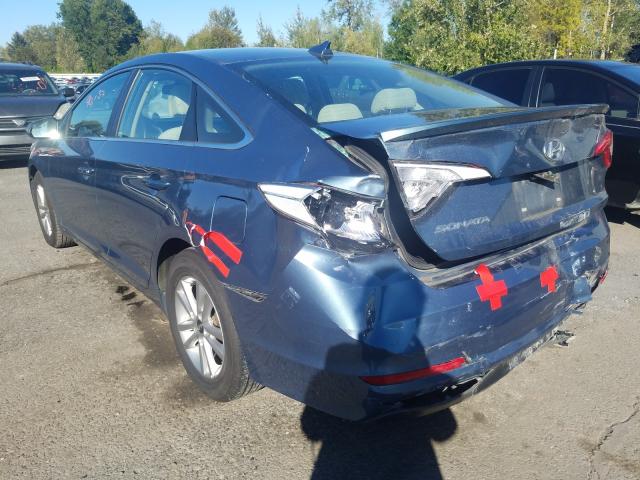 Photo 2 VIN: 5NPE24AF2GH360233 - HYUNDAI SONATA 