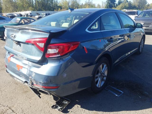 Photo 3 VIN: 5NPE24AF2GH360233 - HYUNDAI SONATA 