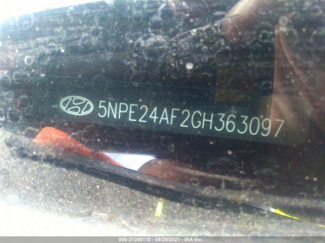 Photo 8 VIN: 5NPE24AF2GH363097 - HYUNDAI SONATA 