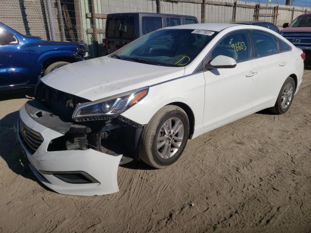 Photo 1 VIN: 5NPE24AF2GH370549 - HYUNDAI SONATA SE 