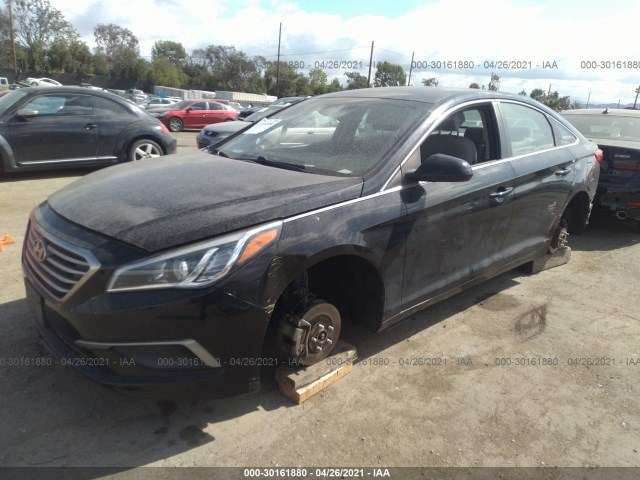 Photo 1 VIN: 5NPE24AF2GH371863 - HYUNDAI SONATA 