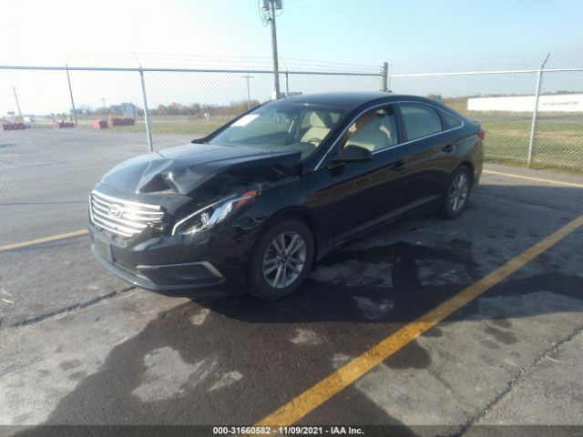 Photo 1 VIN: 5NPE24AF2GH381843 - HYUNDAI SONATA 