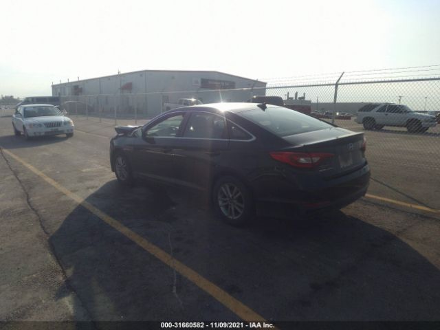 Photo 2 VIN: 5NPE24AF2GH381843 - HYUNDAI SONATA 