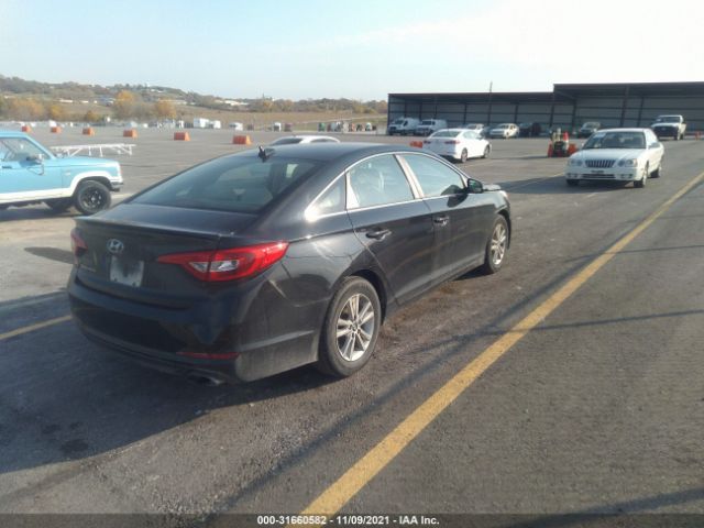 Photo 3 VIN: 5NPE24AF2GH381843 - HYUNDAI SONATA 