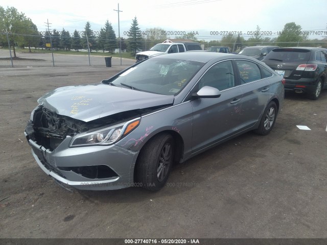 Photo 1 VIN: 5NPE24AF2GH384869 - HYUNDAI SONATA 