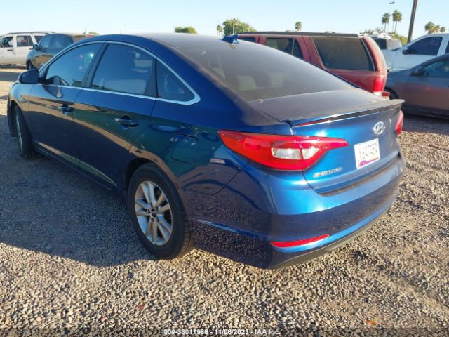 Photo 2 VIN: 5NPE24AF2GH387545 - HYUNDAI SONATA 