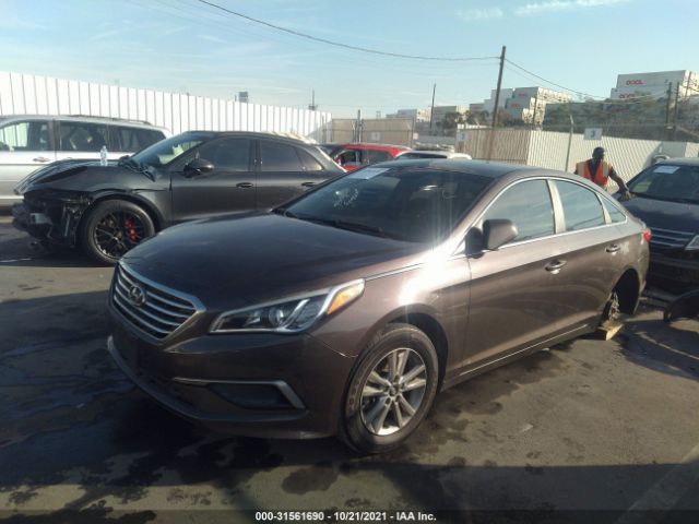 Photo 1 VIN: 5NPE24AF2GH396617 - HYUNDAI SONATA 