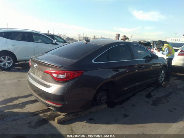 Photo 3 VIN: 5NPE24AF2GH396617 - HYUNDAI SONATA 