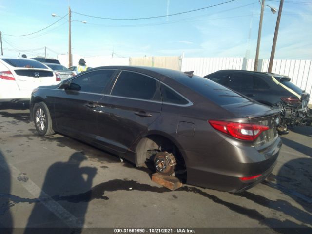 Photo 5 VIN: 5NPE24AF2GH396617 - HYUNDAI SONATA 