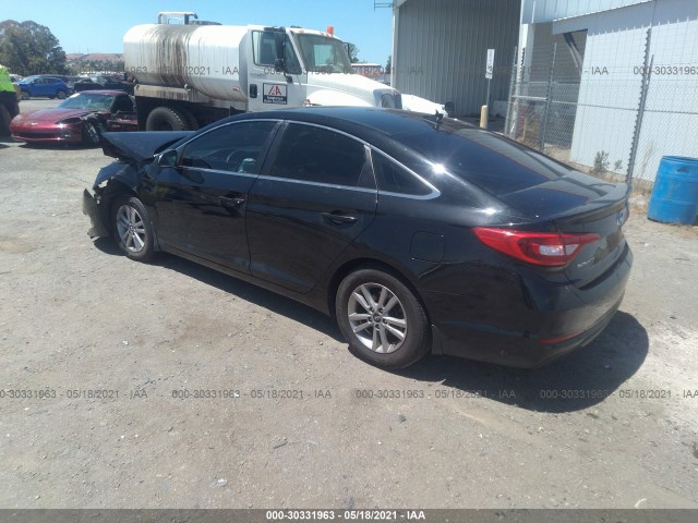 Photo 2 VIN: 5NPE24AF2GH405557 - HYUNDAI SONATA 