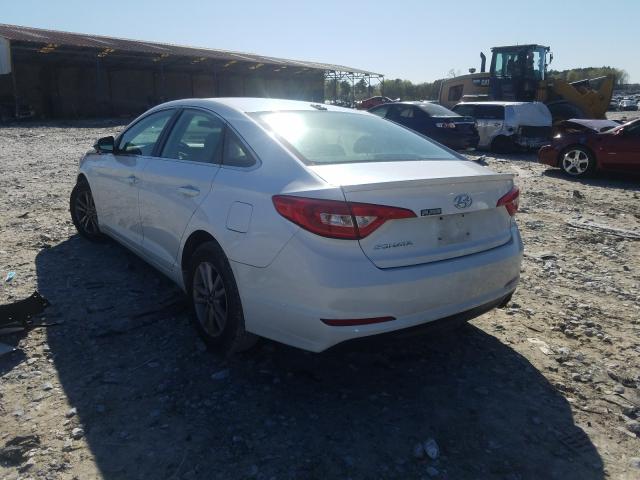 Photo 2 VIN: 5NPE24AF2GH411519 - HYUNDAI SONATA SE 