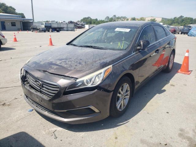 Photo 1 VIN: 5NPE24AF2GH412265 - HYUNDAI SONATA SE 