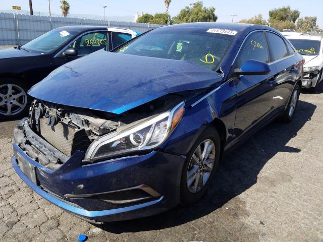 Photo 1 VIN: 5NPE24AF2GH414128 - HYUNDAI SONATA SE 