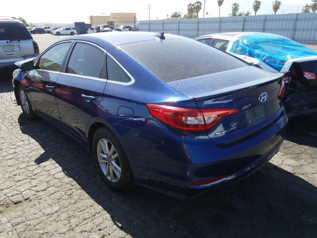 Photo 2 VIN: 5NPE24AF2GH414128 - HYUNDAI SONATA SE 