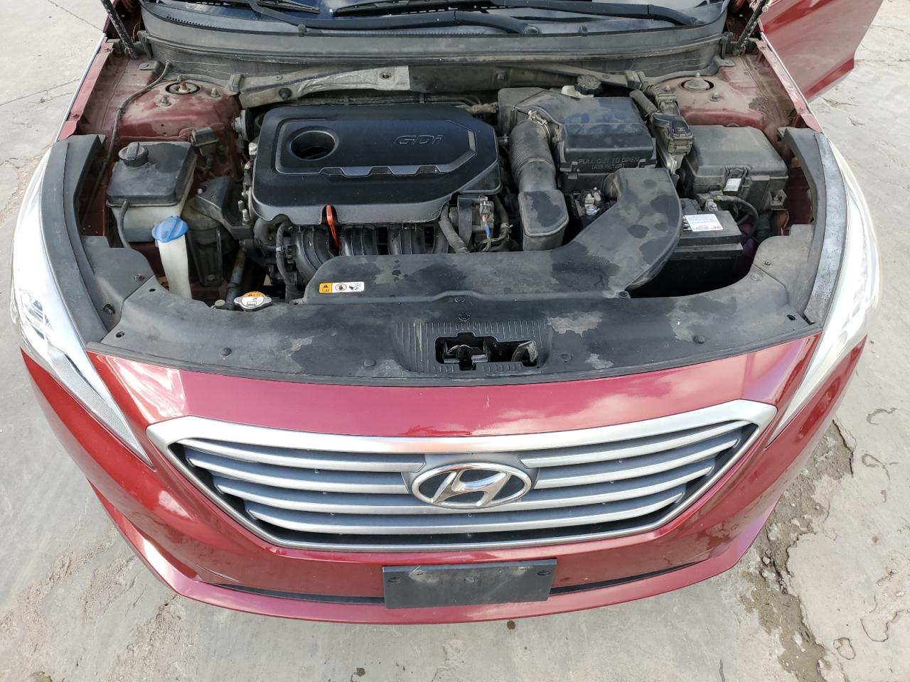 Photo 10 VIN: 5NPE24AF2GH417997 - HYUNDAI SONATA 