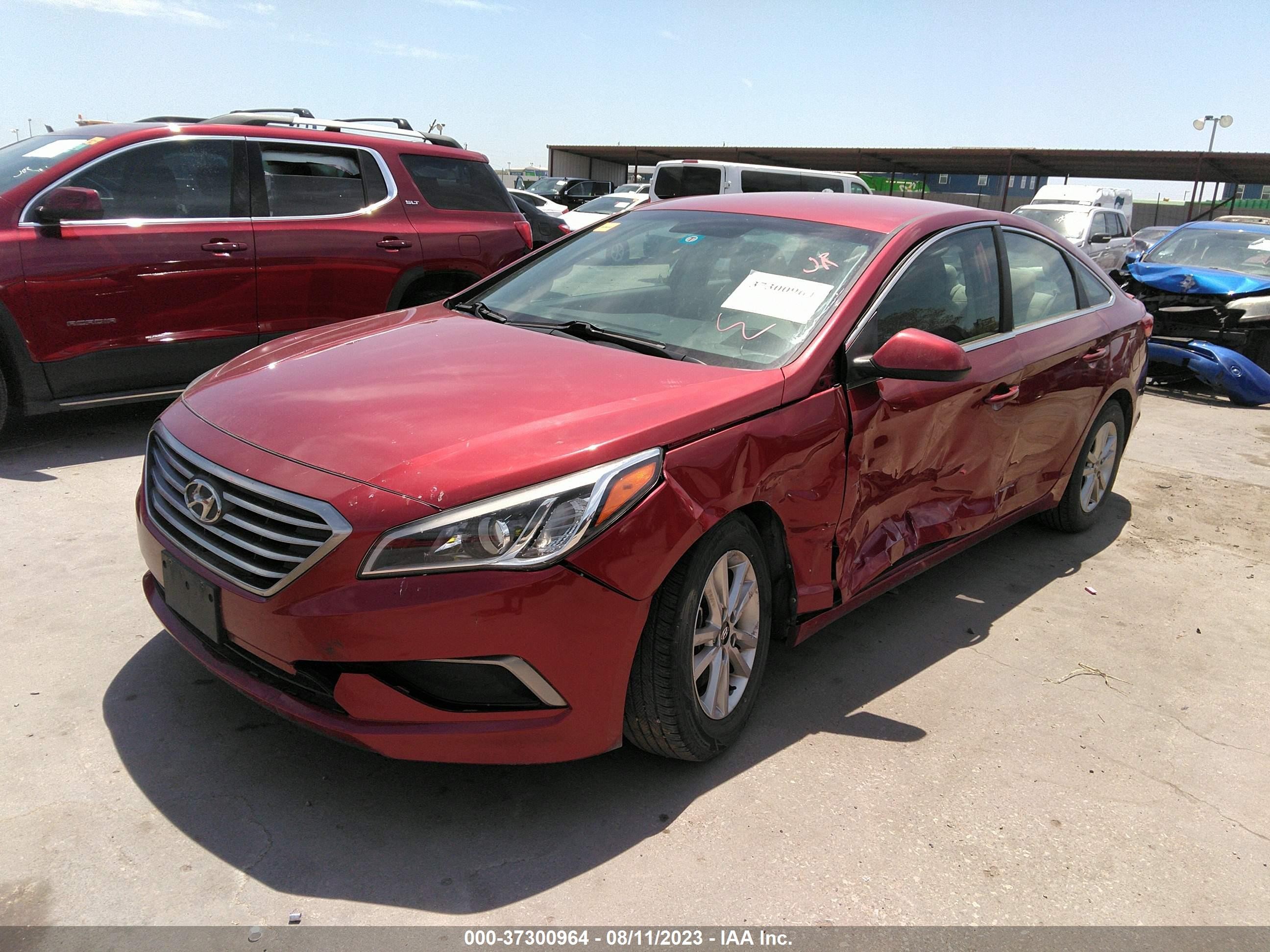 Photo 1 VIN: 5NPE24AF2GH419815 - HYUNDAI SONATA 