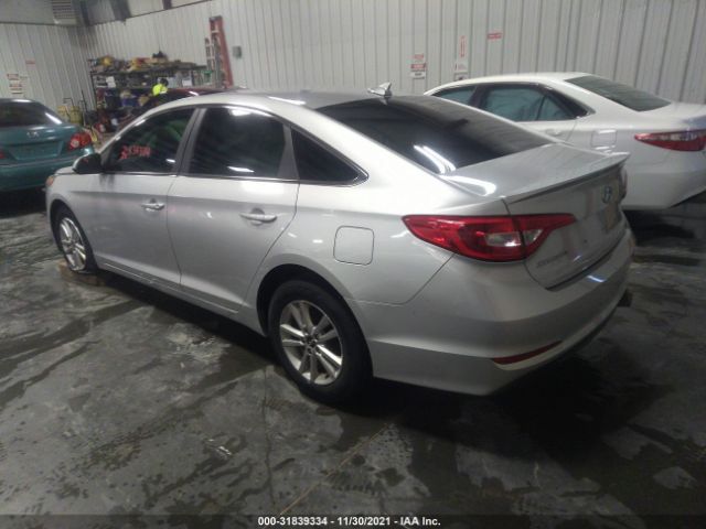 Photo 2 VIN: 5NPE24AF2GH424593 - HYUNDAI SONATA 