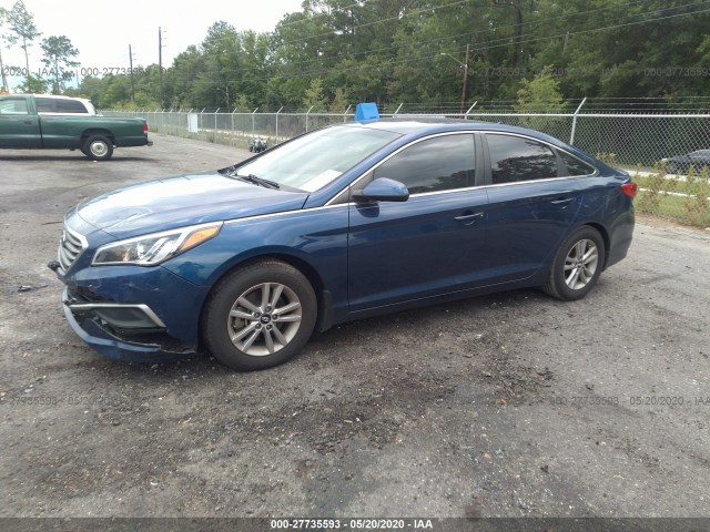 Photo 1 VIN: 5NPE24AF2GH425629 - HYUNDAI SONATA 