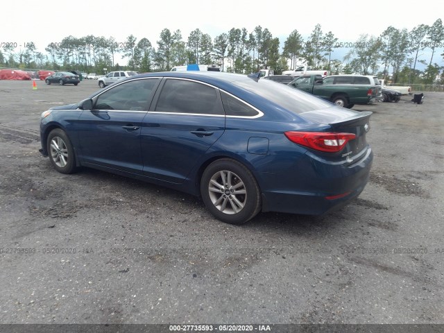 Photo 2 VIN: 5NPE24AF2GH425629 - HYUNDAI SONATA 