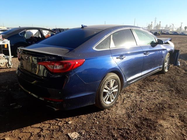 Photo 3 VIN: 5NPE24AF2HH438592 - HYUNDAI SONATA SE 