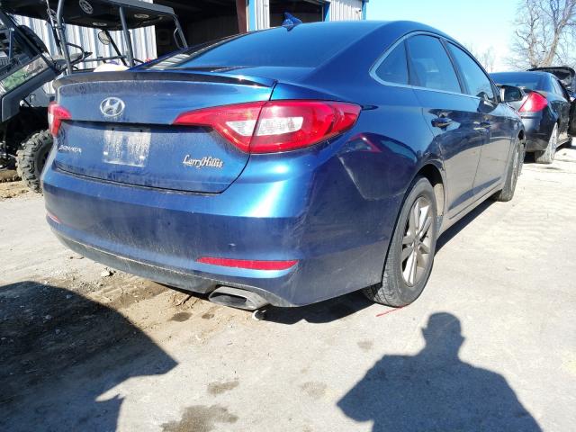 Photo 3 VIN: 5NPE24AF2HH442755 - HYUNDAI SONATA 