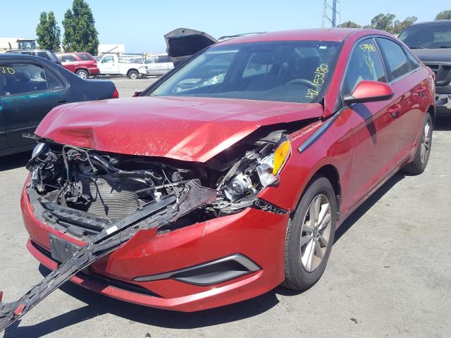 Photo 1 VIN: 5NPE24AF2HH445266 - HYUNDAI SONATA SE 